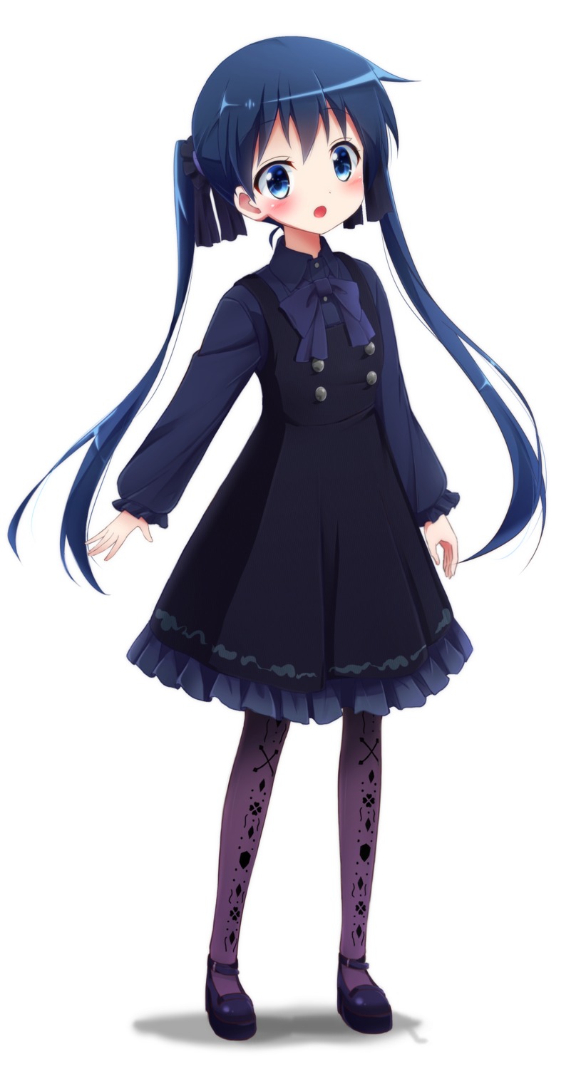 bassa, dress, kin-iro_mosaic, komichi_aya, pantyhose