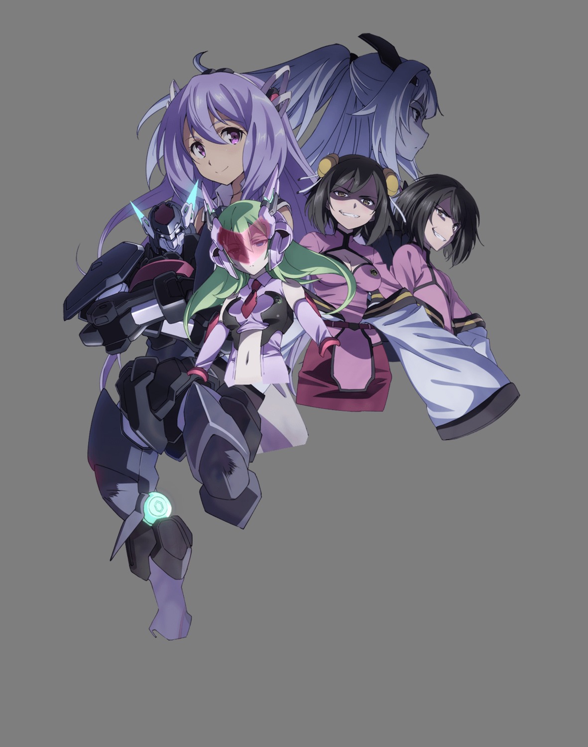 ar-d, bodysuit, cleavage, gakusentoshi_asterisk, li_shenhua, li_shenyun, mecha, orphelia_landlufen