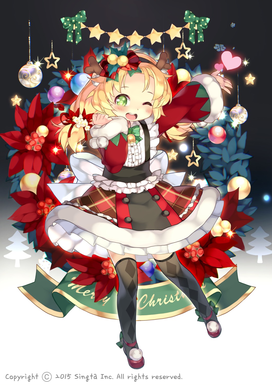 btoor, christmas, cosette_(sid_story), horns, sid_story, thighhighs