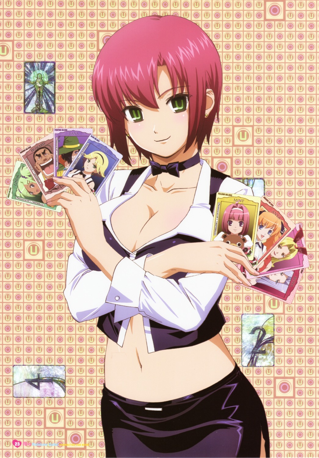 cleavage, koutaro, rio, rio_-rainbow_gate!-