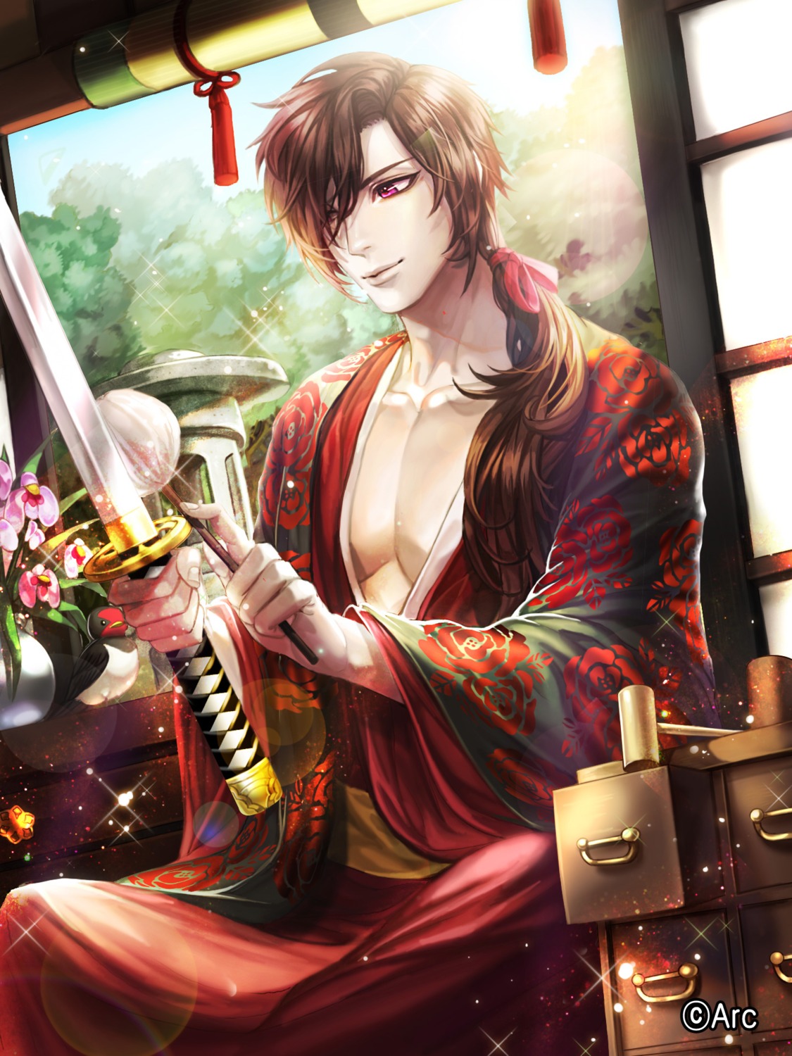 asian_clothes, box_(hotpppink), male, sengoku_kishin_valkyrie, sword