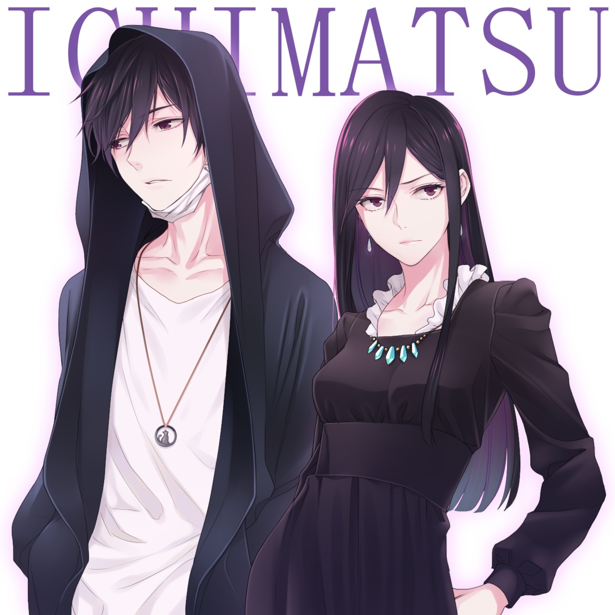 dress, genderswap, ichiko_(osomatsu-san), matsuno_ichimatsu, osomatsu-san, ougi_yomi