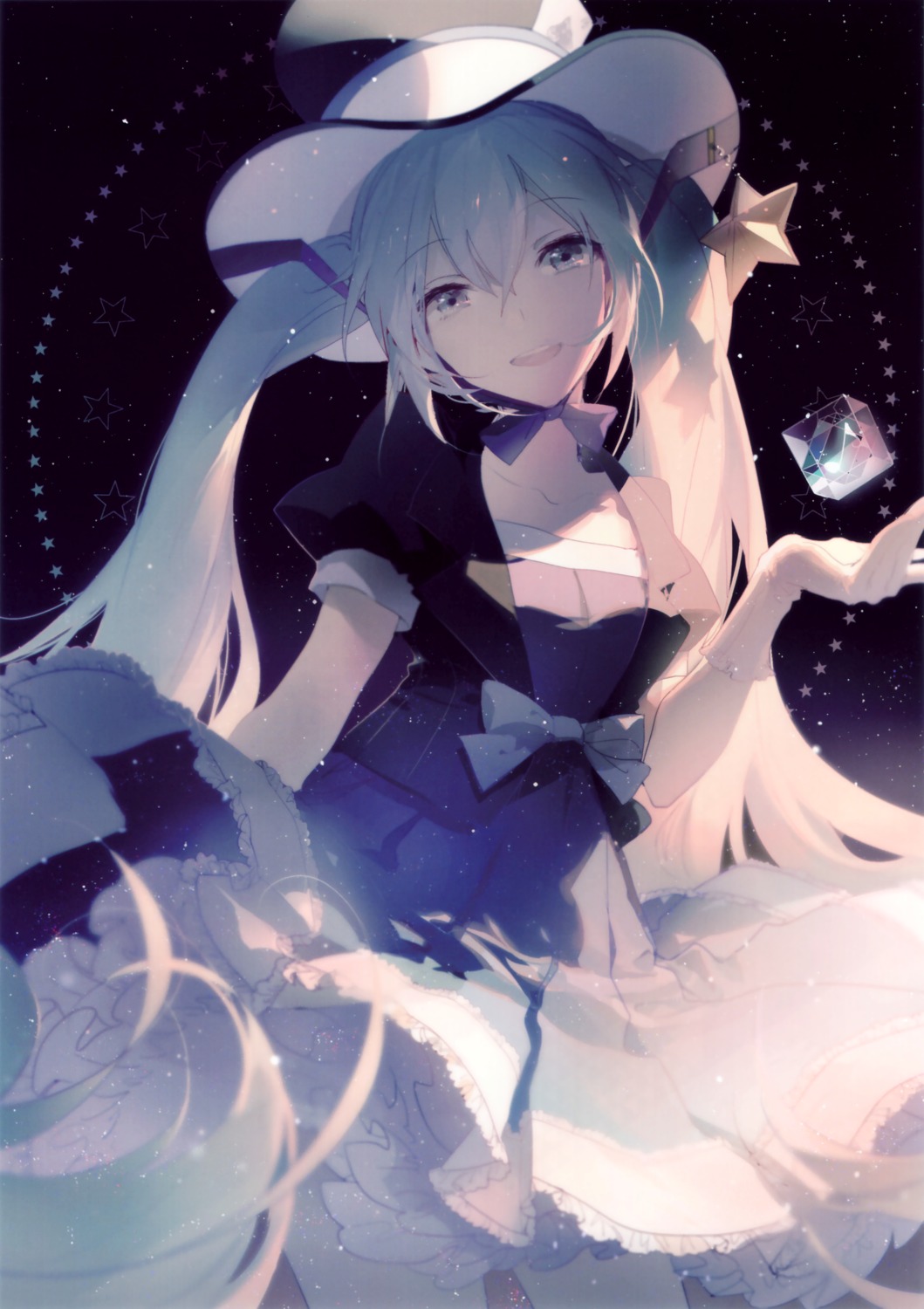 dress, hatsune_miku, magical_mirai, rella, vocaloid