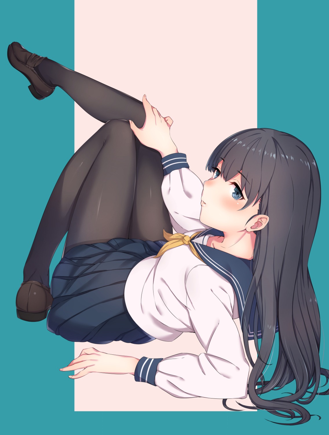 kyuuso_inukami, pantyhose, seifuku