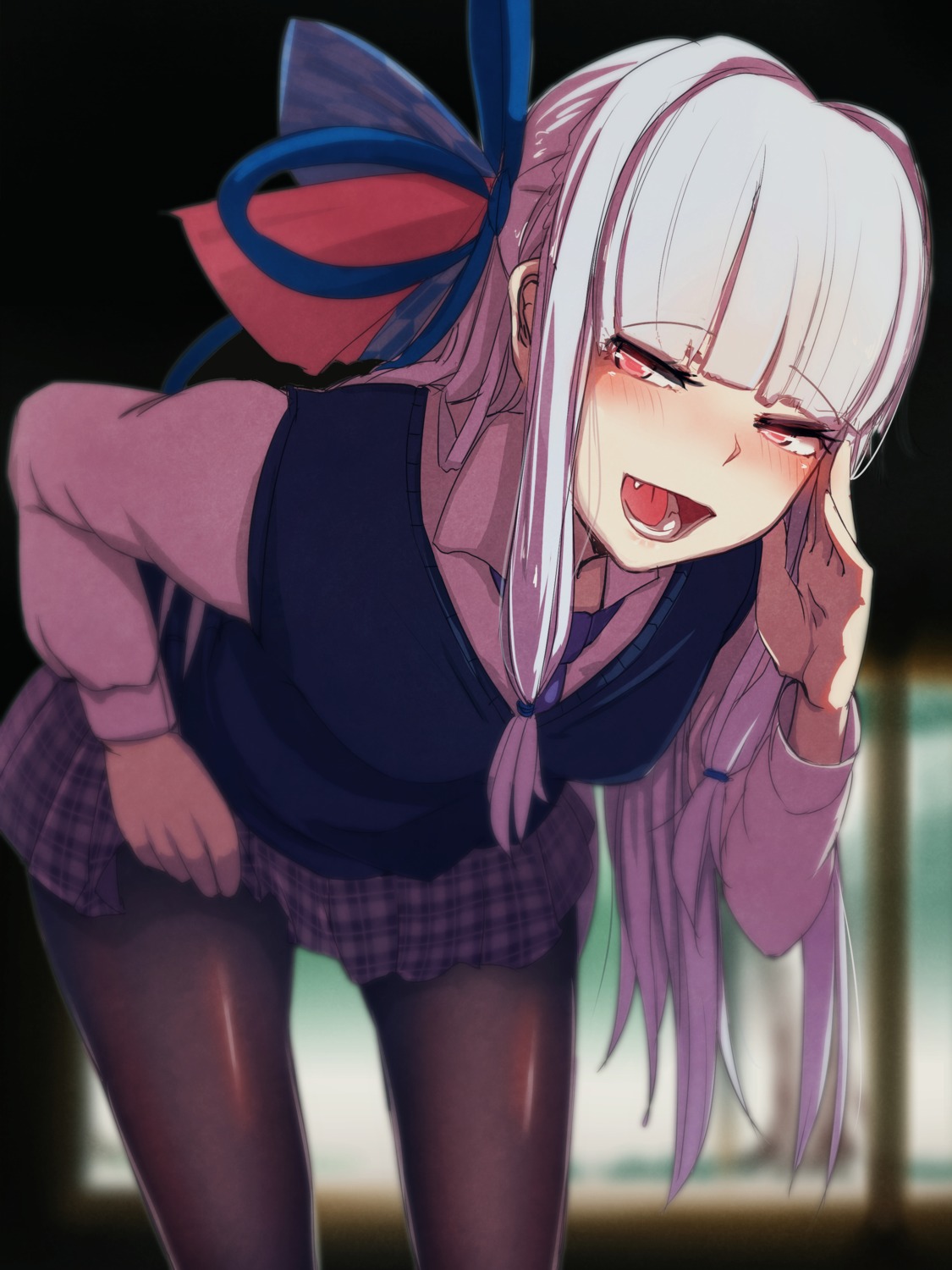 at2., kotonoha_aoi, pantyhose, seifuku, skirt_lift, voiceroid