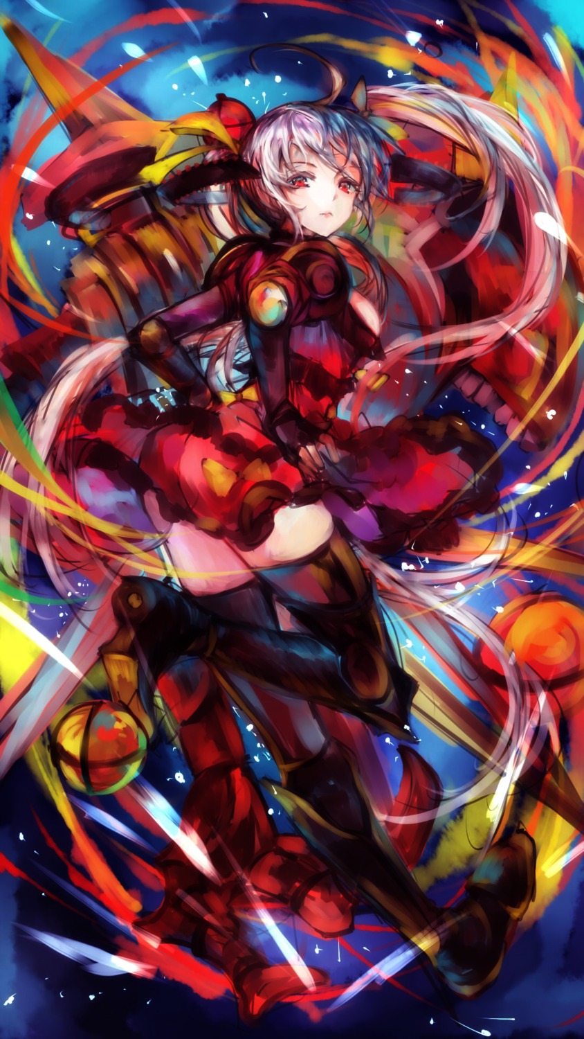 ass, dress, mi_bait, pure_machina_(p&d), puzzle_&_dragons, thighhighs