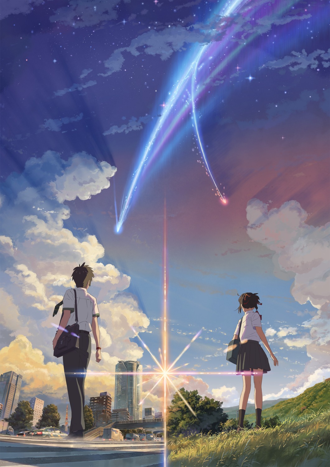 digital_version, kimi_no_na_wa., miyamizu_mitsuha, seifuku, shinkai_makoto, tachibana_taki
