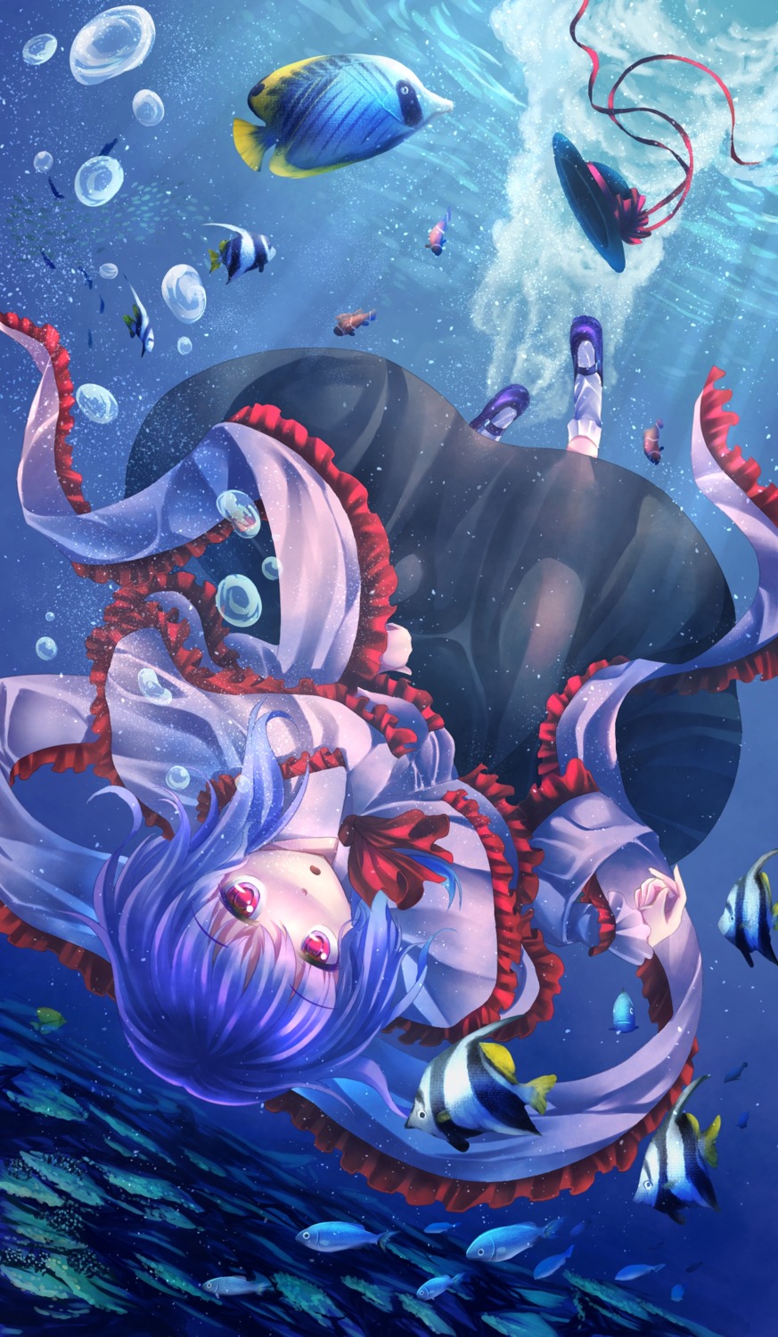 nagae_iku, t.m_(aqua6233), touhou
