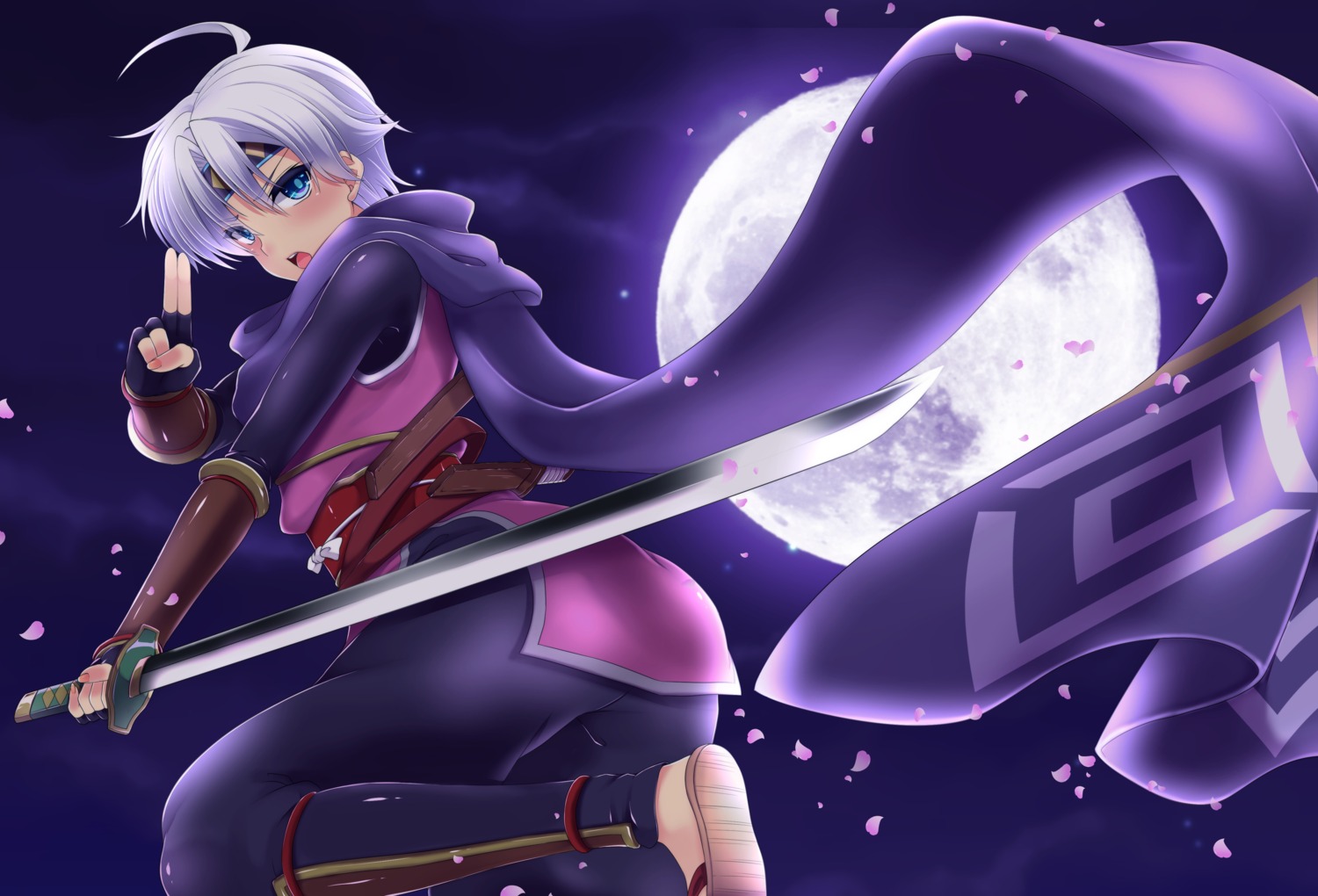 armor, ass, ninja, sword, yukari0080