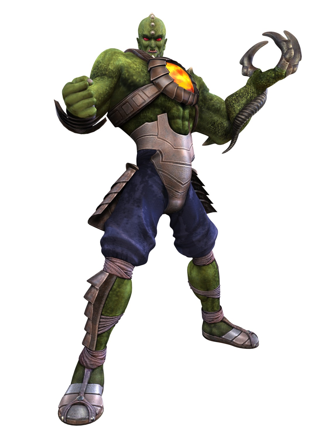 armor, cg, horns, male, namco, necrid_(soul_calibur), soul_calibur, soul_calibur_ii