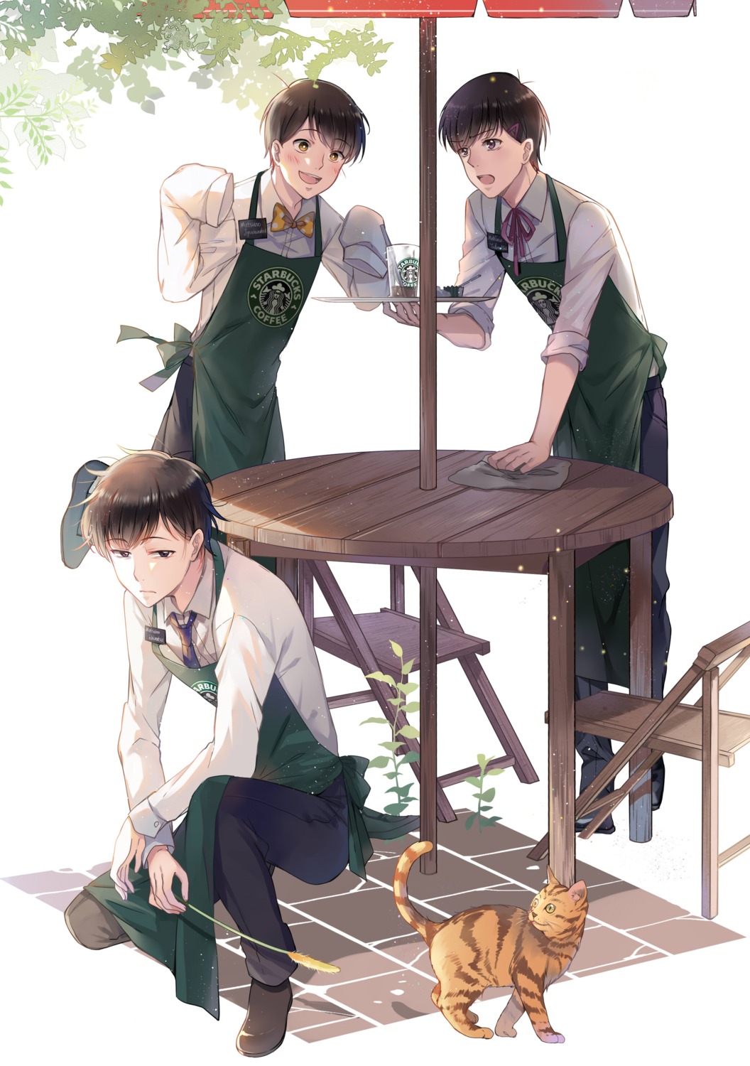 ekita_xuan, male, matsuno_ichimatsu, matsuno_juushimatsu, matsuno_todomatsu, osomatsu-san