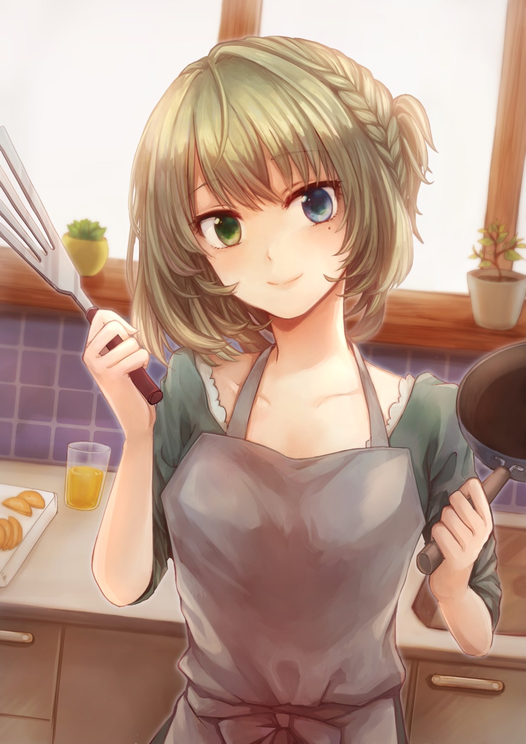 heterochromia, munya, takagaki_kaede, the_idolm@ster, the_idolm@ster_cinderella_girls