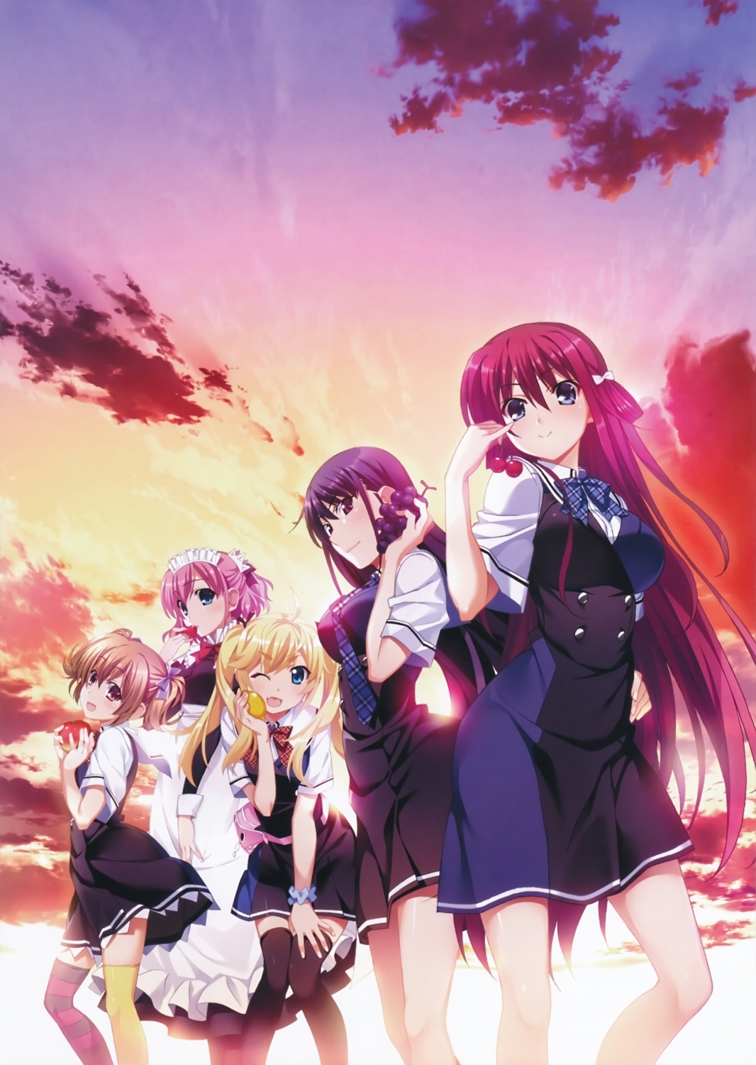 grisaia, grisaia_no_kajitsu, grisaia_no_rakuen, irisu_makina, komine_sachi, maid, matsushima_michiru, sakaki_yumiko