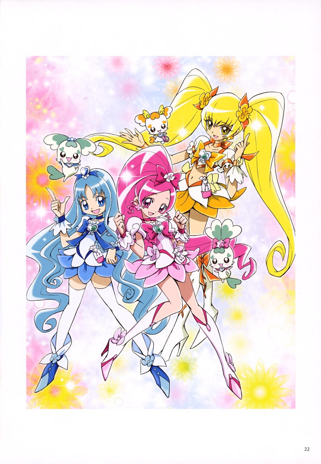 chypre, coffret, dress, hanasaki_tsubomi, heartcatch_precure!, heels, kamikita_futago, kurumi_erika