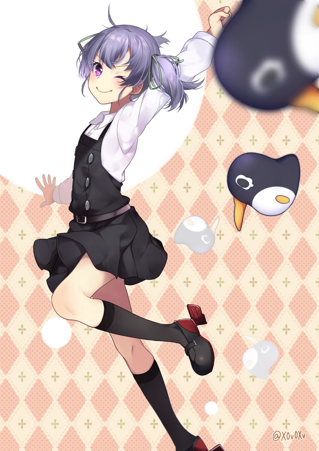 heels, kantai_collection, miyakura_shiiha, ooshio_(kancolle), seifuku