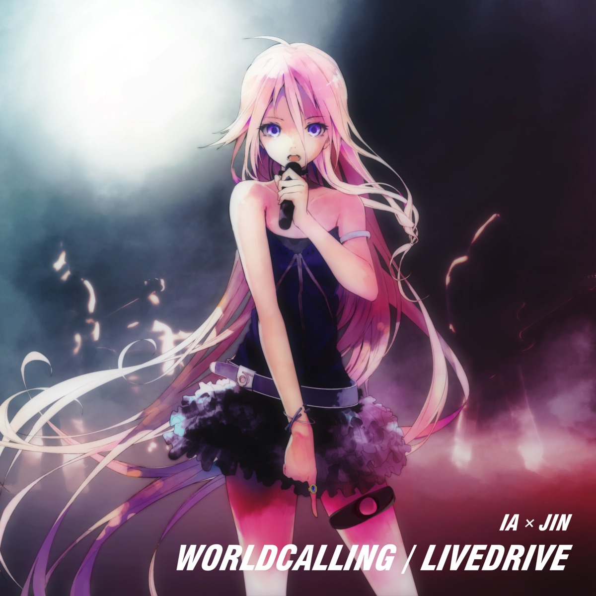 akasaka_aka, dress, garter, ia_(vocaloid), vocaloid