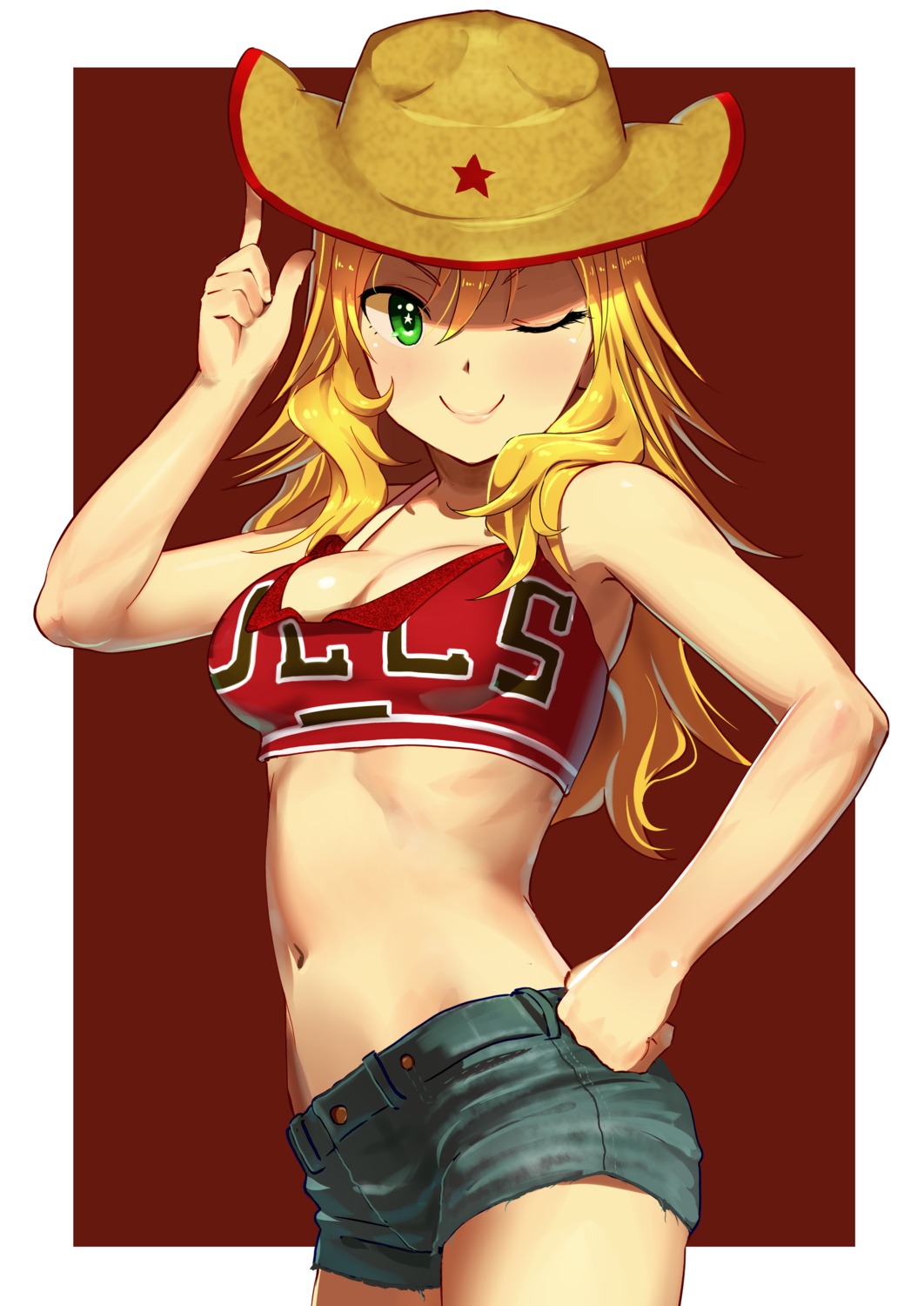 cleavage, hoshii_miki, pettan_p, the_idolm@ster