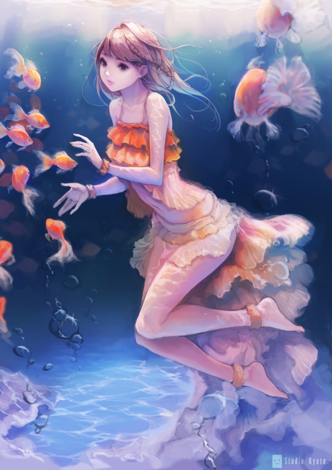 chaang, official_watermark, see_through, swimsuits