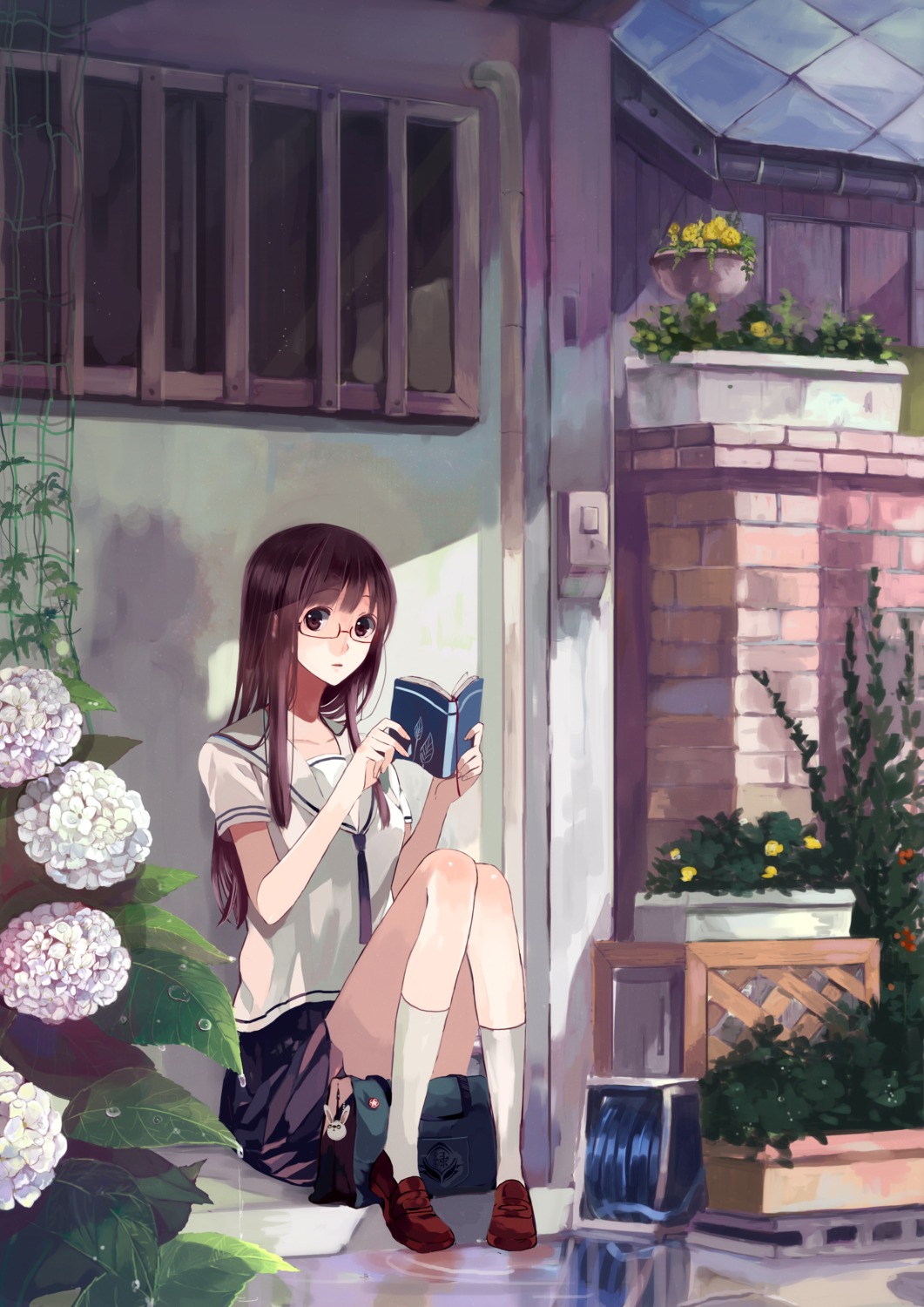 megane, seifuku, toryufu