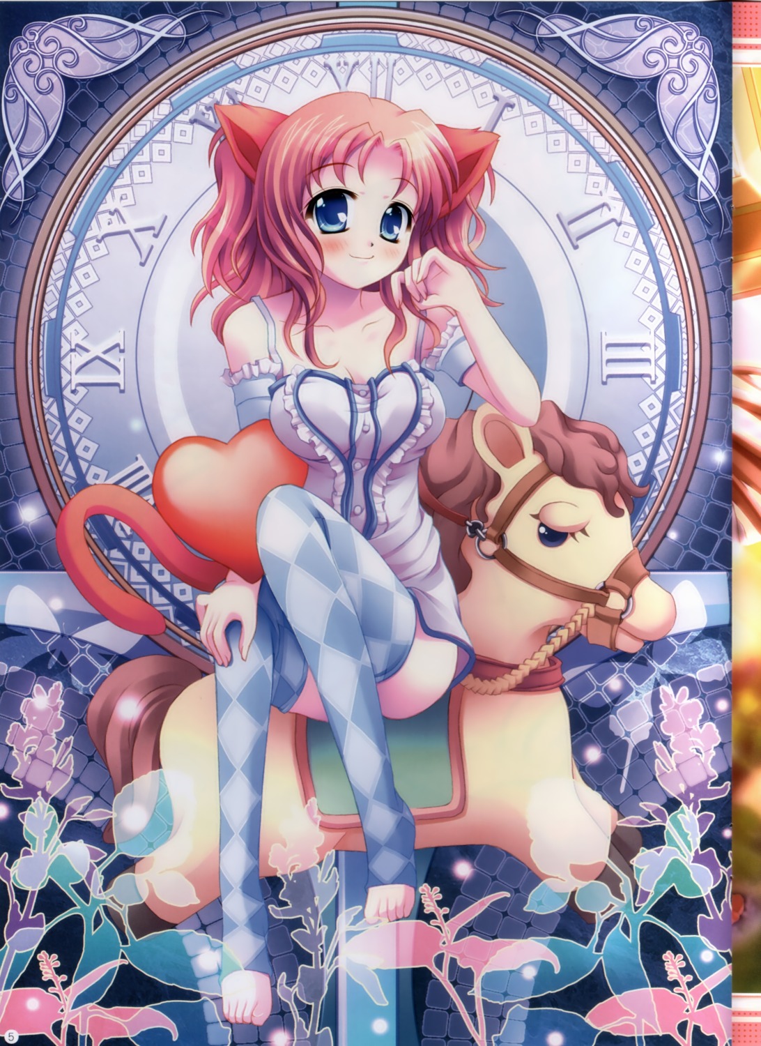 animal_ears, evemoina, nekomimi, thighhighs