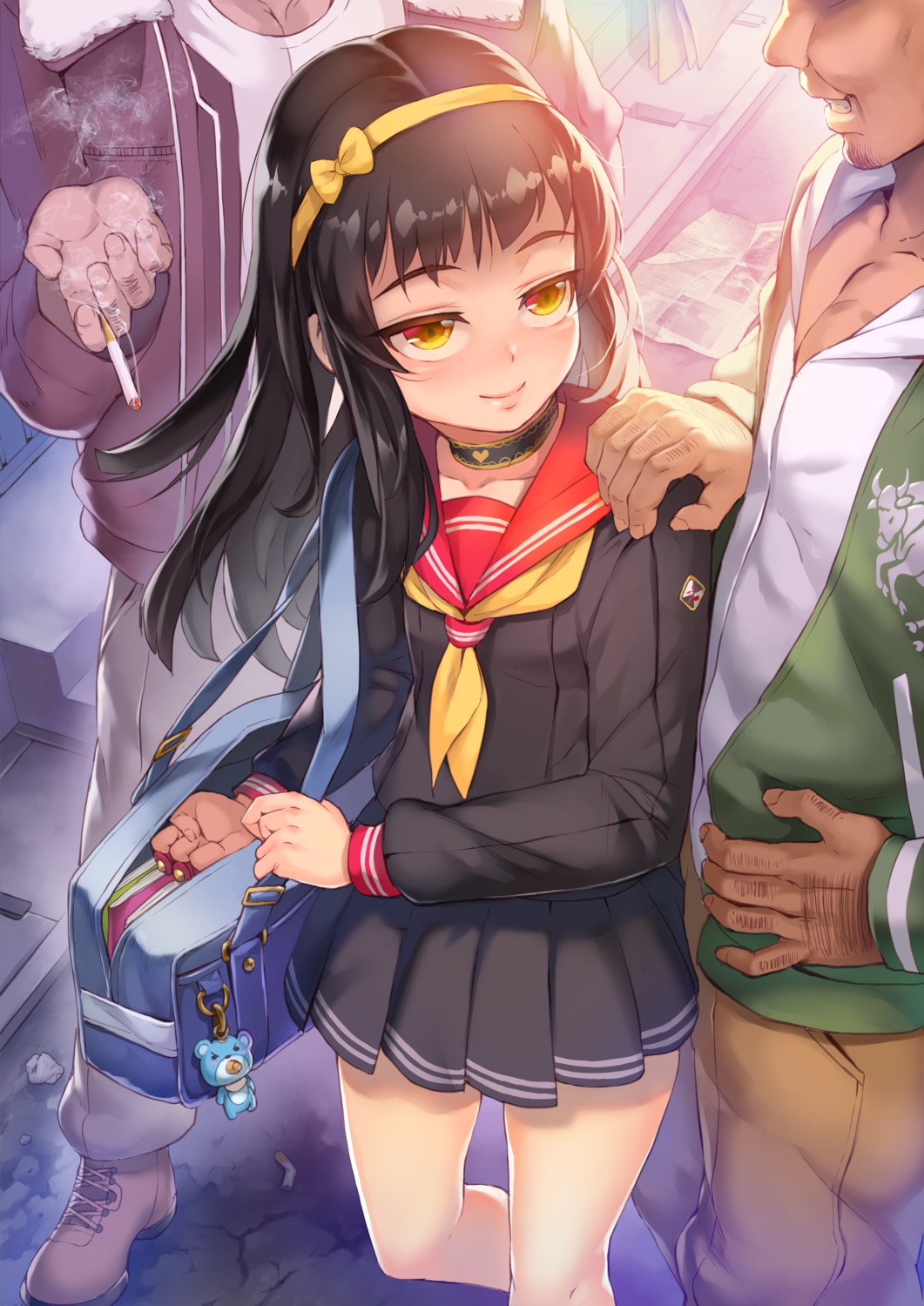 gang_road_joker, seifuku, xil