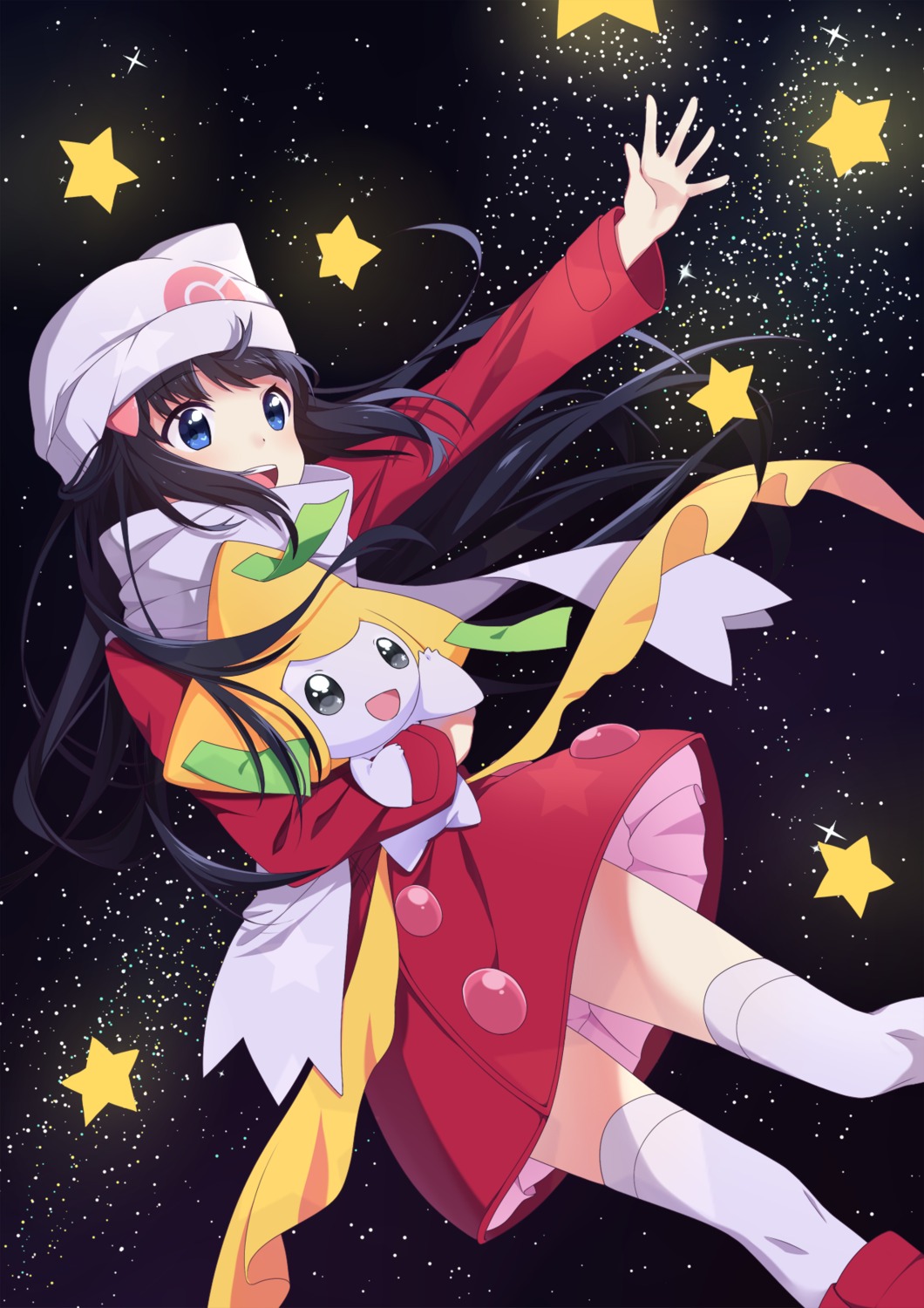 hikari_(pokemon), jirachi, pokemon, pokemon_bdsp, pokemon_dppt, thighhighs, transistor