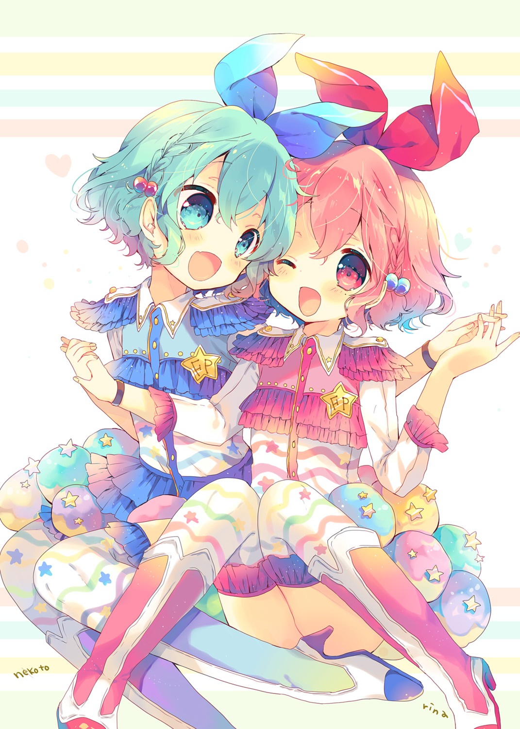 dorothy_west, heels, leona_west, neko_to_rina, pretty_series, pripara, thighhighs, trap