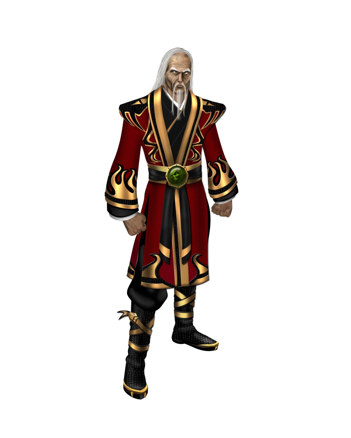 asian_clothes, male, mortal_kombat, mortal_kombat_(2011), shang_tsung