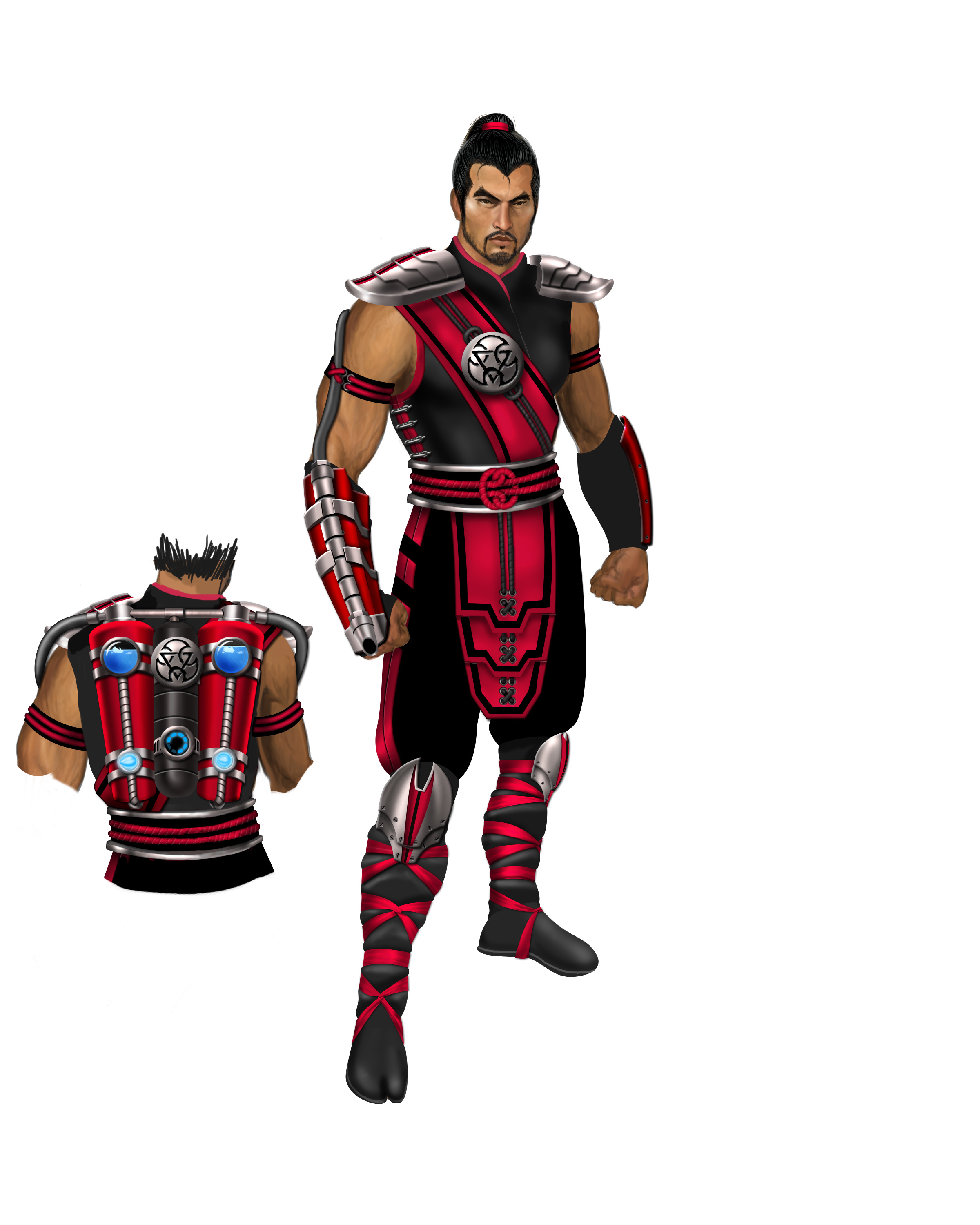 character_design, male, mortal_kombat, mortal_kombat_(2011), weapon