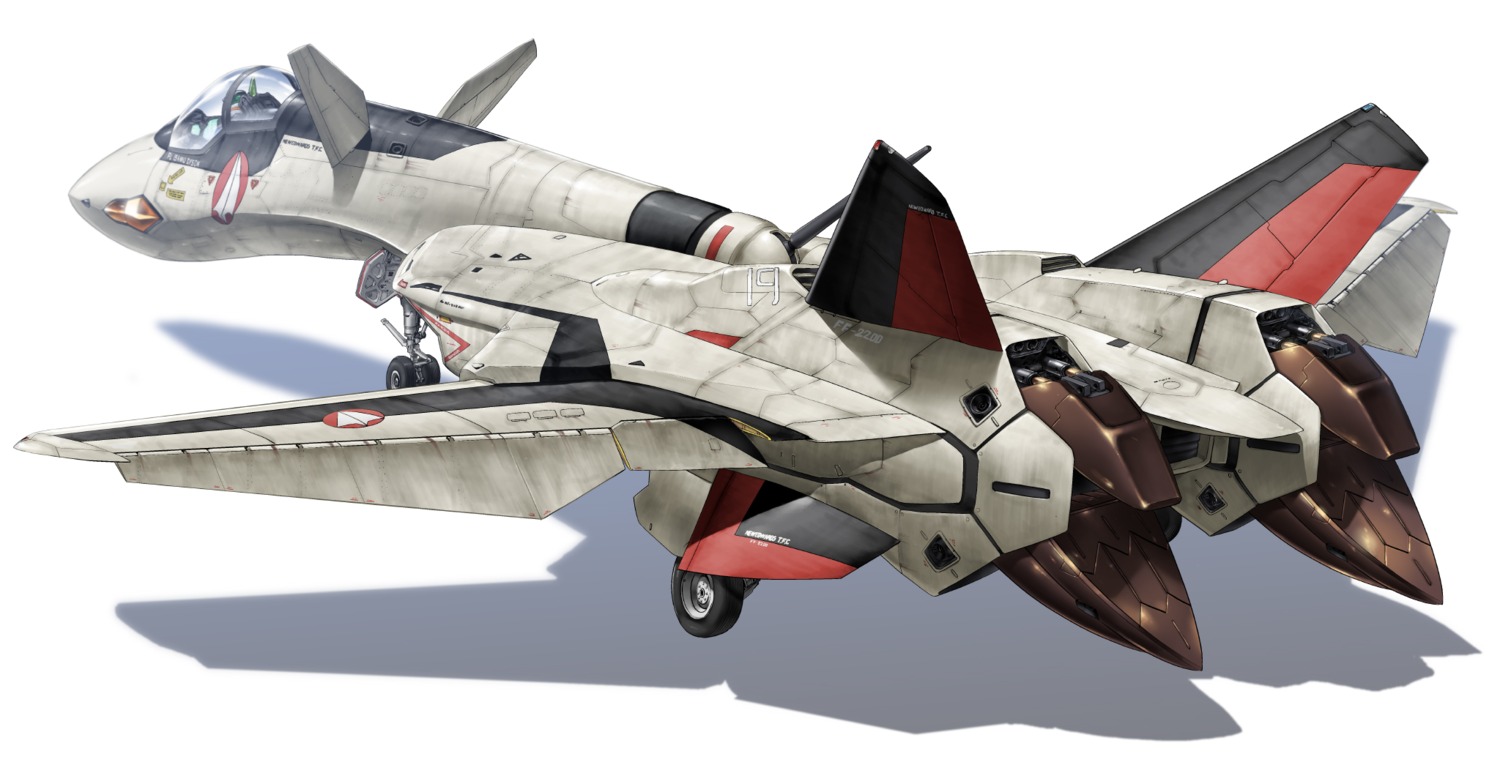 macross, macross_plus, mecha, tagme, yf-19