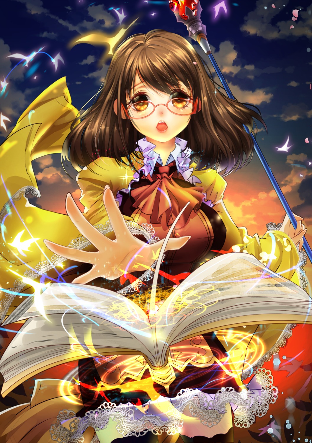 megane, soucl, thighhighs, weapon