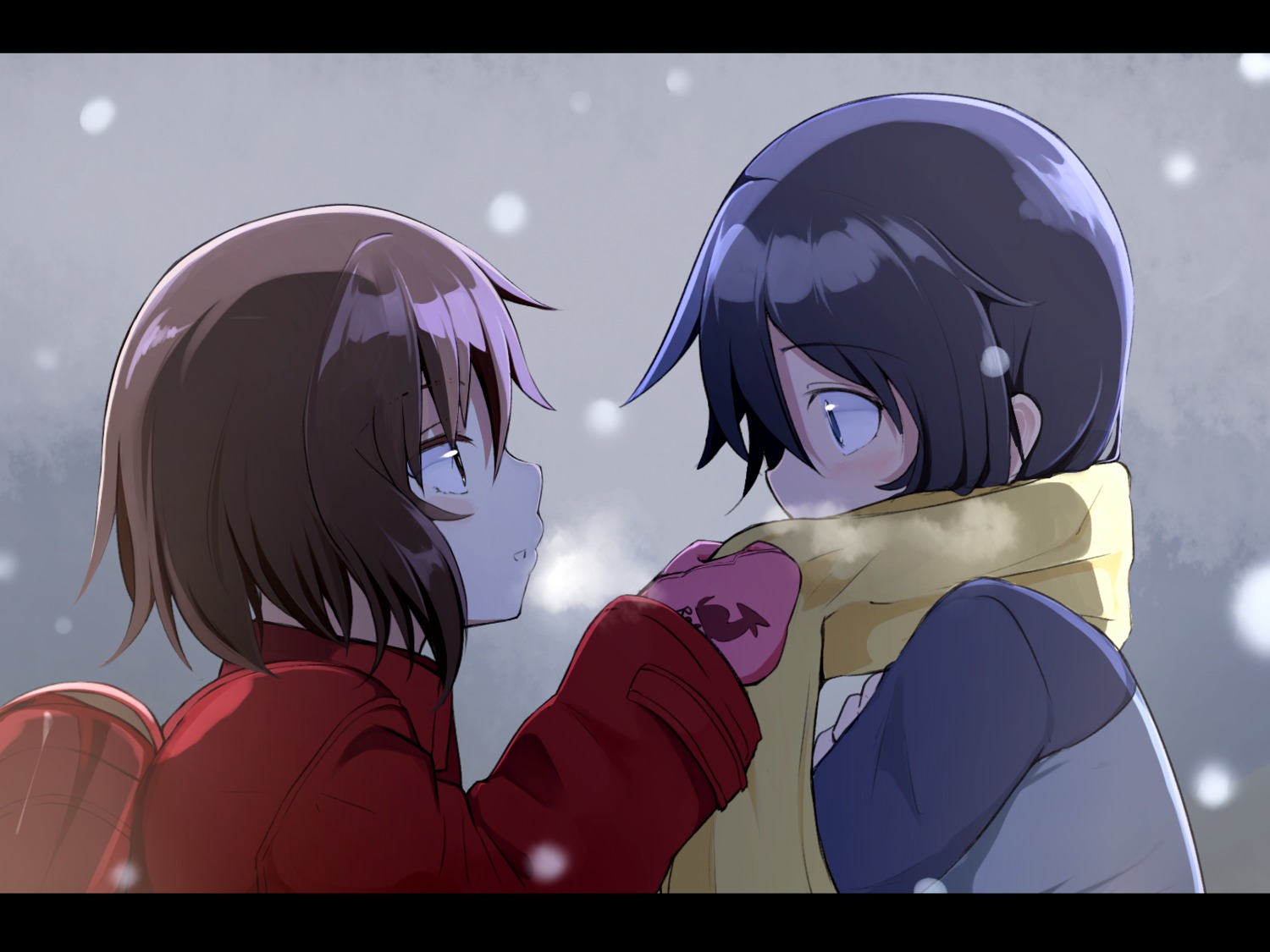 boku_dake_ga_inai_machi, fujinuma_satoru, hinazuki_kayo, kazenoko, wallpaper