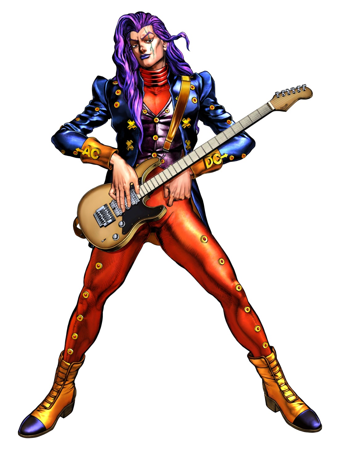 guitar, jojo_no_kimyou_na_bouken, jojo_no_kimyou_na_bouken_part_4:_diamond_wa_kudakenai, male, otoishi_akira, tagme