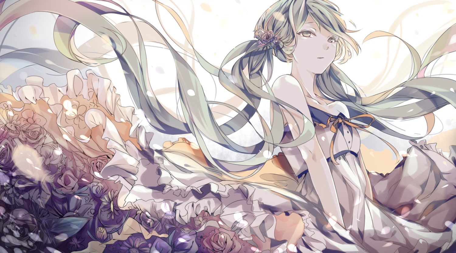 ameriya, dress, hatsune_miku, vocaloid