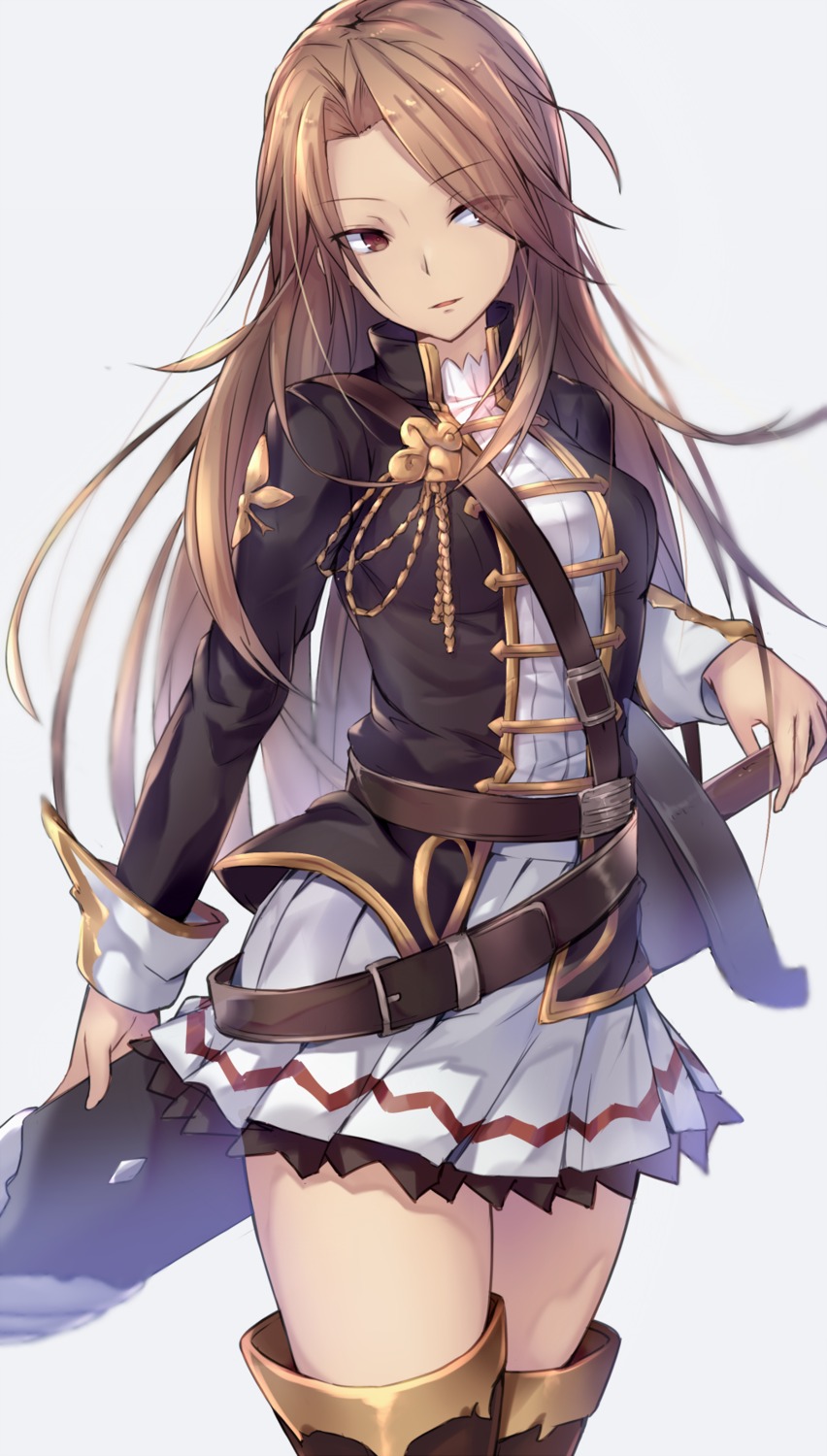 dress, metindone, sword, thighhighs
