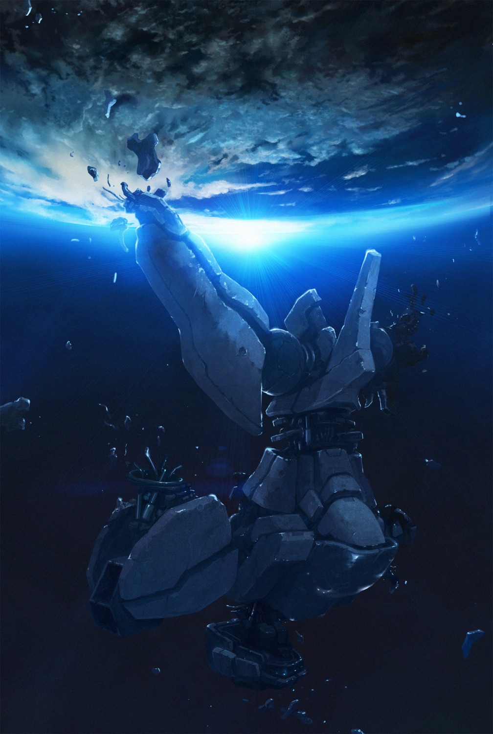 landscape, mecha, totuka