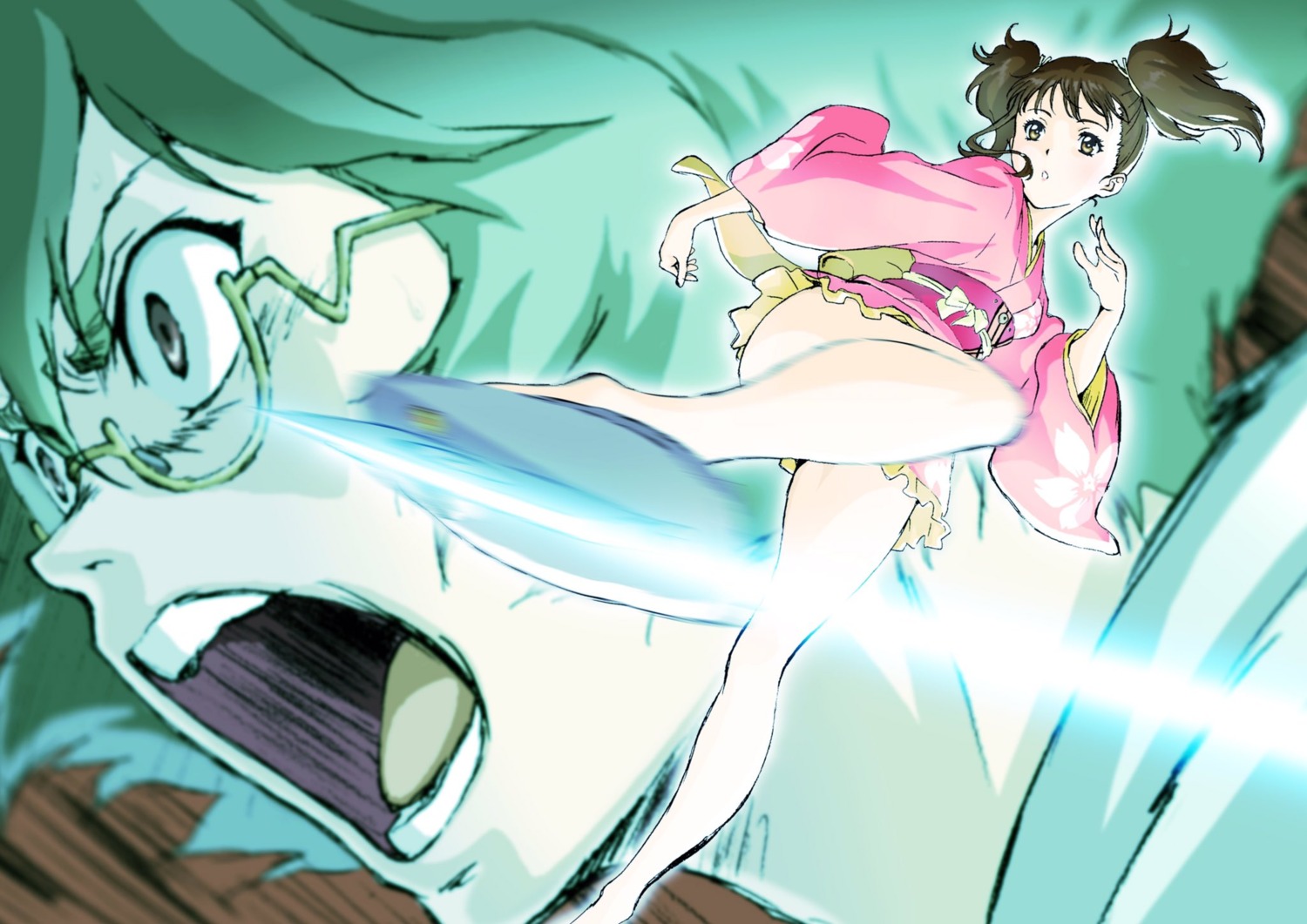 asano_kyouji, ikoma_(kabaneri), kimono, koutetsujou_no_kabaneri, mumei