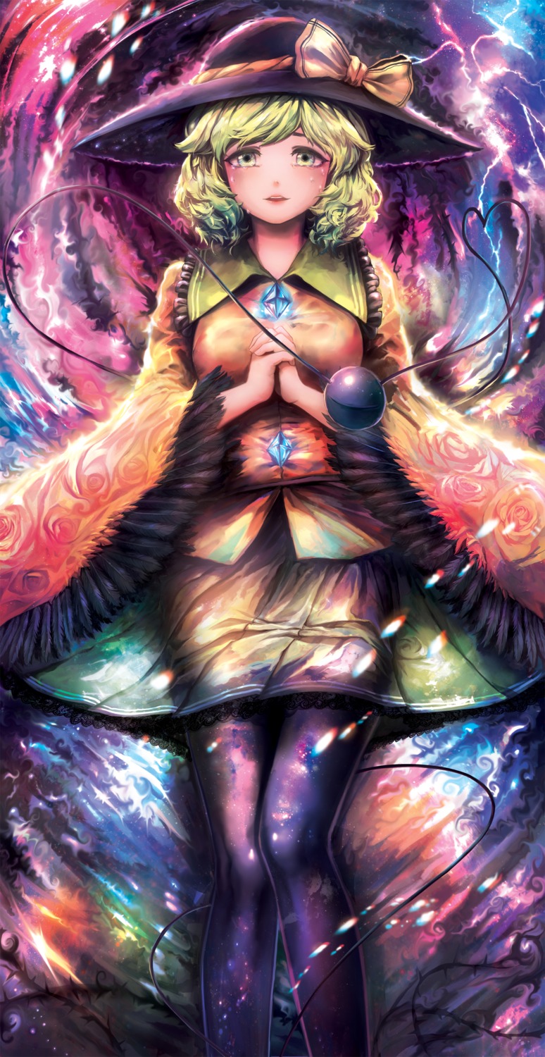 hijiwryyyyy, komeiji_koishi, pantyhose, touhou