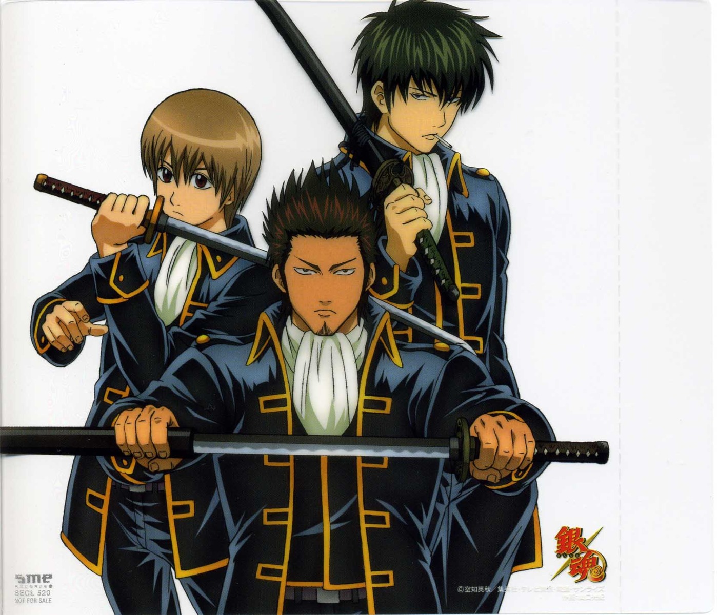 gintama, hijikata_toushirou, kondou_isao, male, okita_sougo, shinsengumi