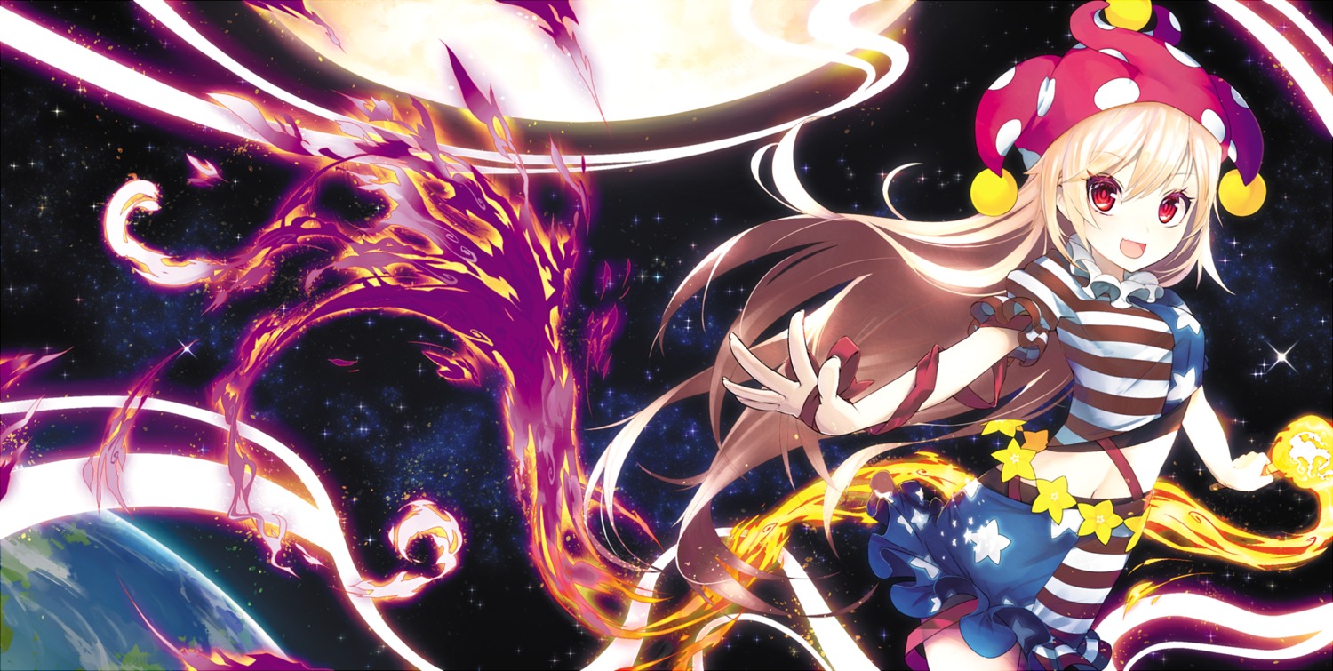 clownpiece, kusakanmuri, touhou