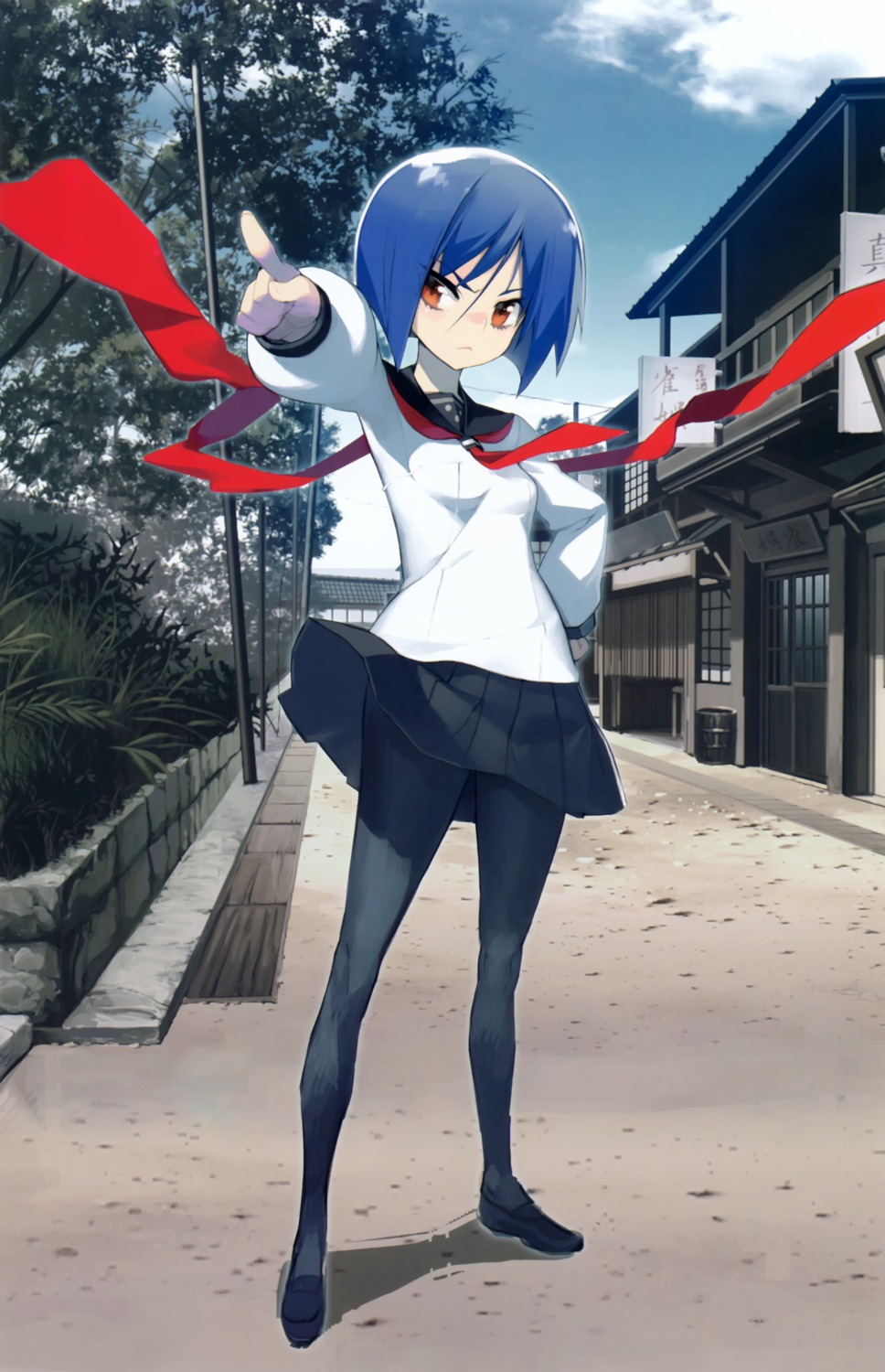 ayane_ichijou, full_metal_daemon_muramasa, namaniku_atk, pantyhose, seifuku