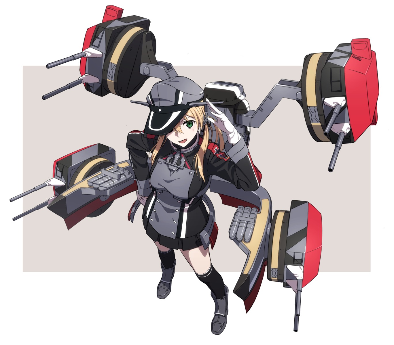 kantai_collection, kinosuke, prinz_eugen_(kancolle), uniform