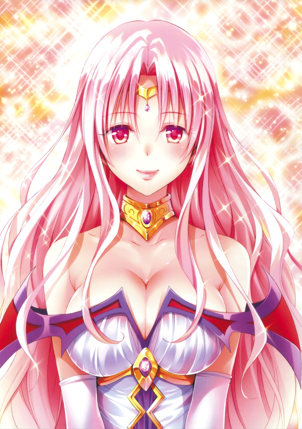 cleavage, no_bra, sephie_michaela_deviluke, to_love_ru, to_love_ru_darkness, yabuki_kentarou