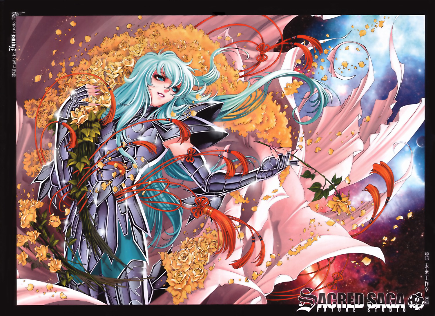 future_studio, male, pisces_aphrodite, saint_seiya