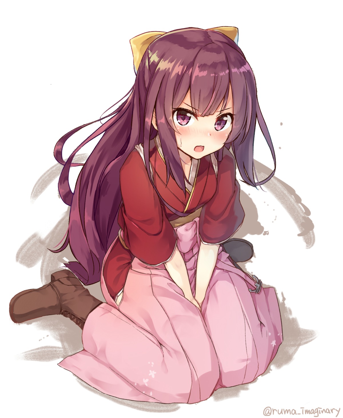 japanese_clothes, kamikaze_(kancolle), kantai_collection, ruma_imaginary