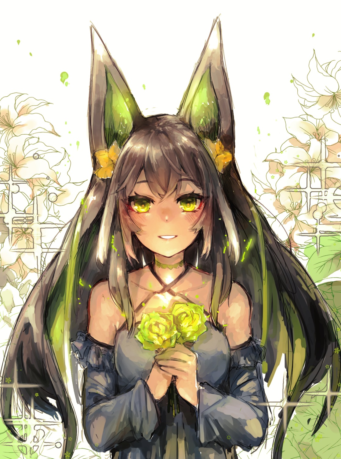 animal_ears, dress, shiratan