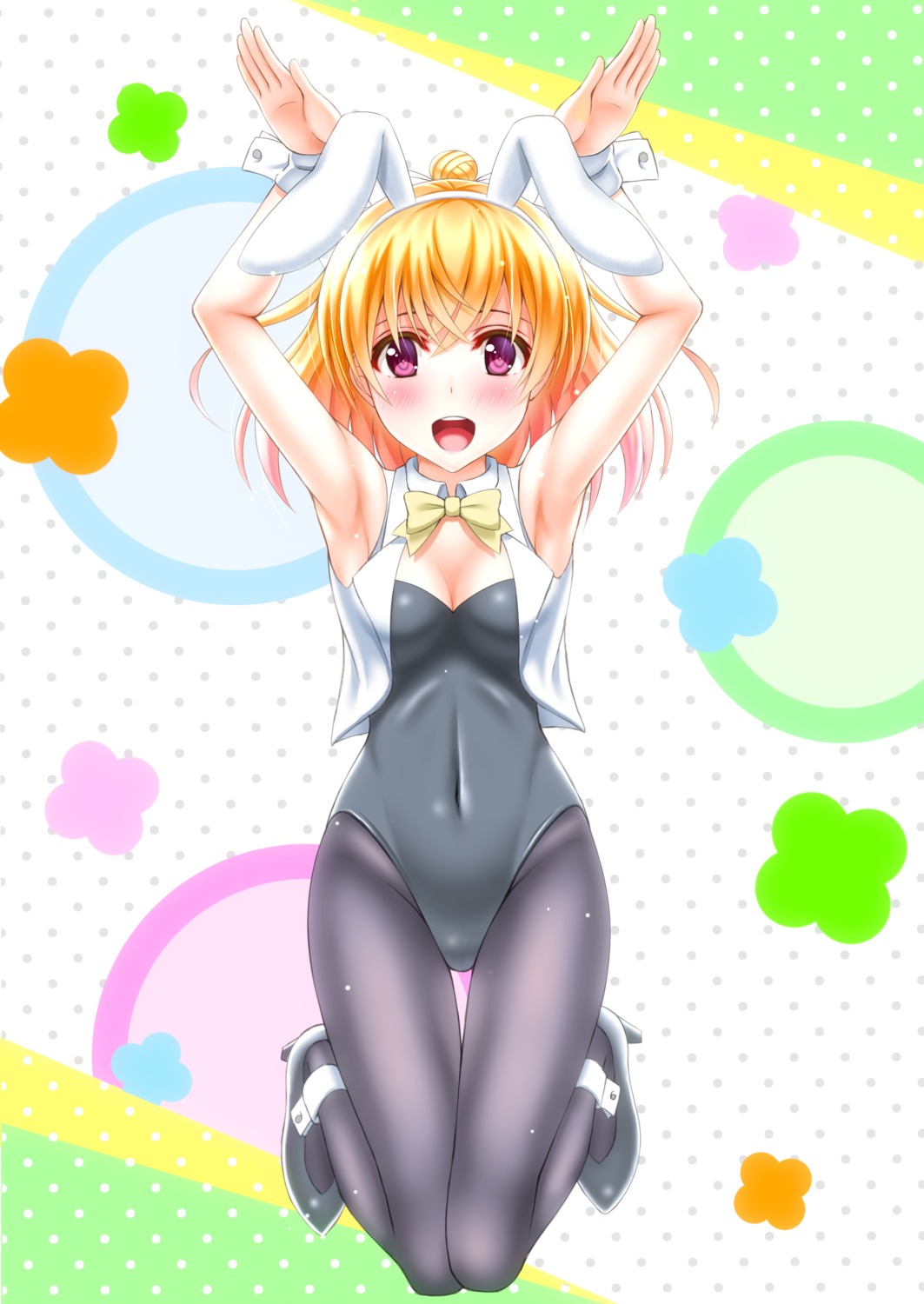 animal_ears, anne_happy, bunny_ears, bunny_girl, cleavage, hanakoizumi_an, heels, nopan