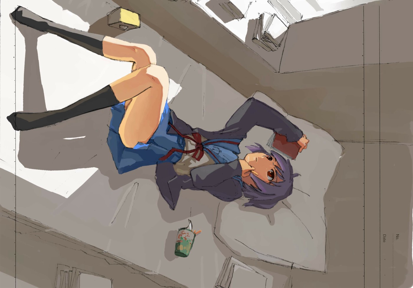 nagato_yuki, pinzu, seifuku, suzumiya_haruhi_no_yuuutsu