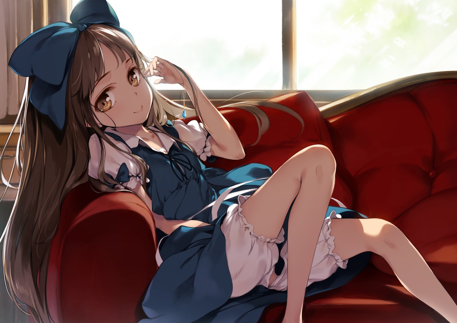 bloomers, dress, ke-ta, star_sapphire, touhou