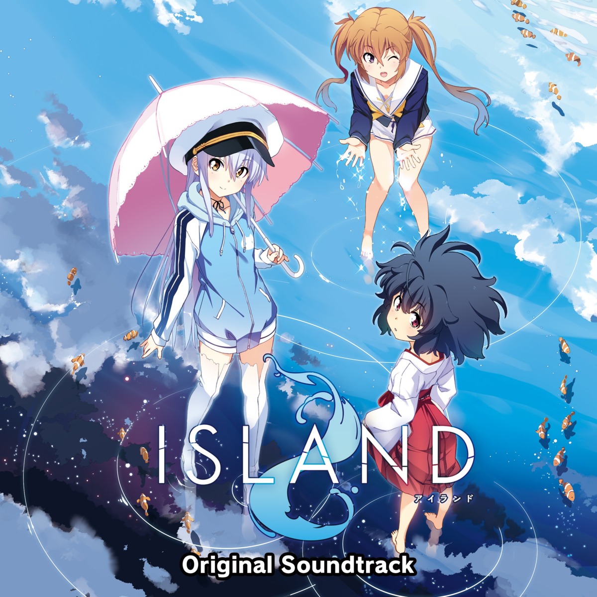 disc_cover, front_wing, garandou_sara, island_(game), kurutsu_karen, kuuchuu_yousai, miko, ohara_rinne